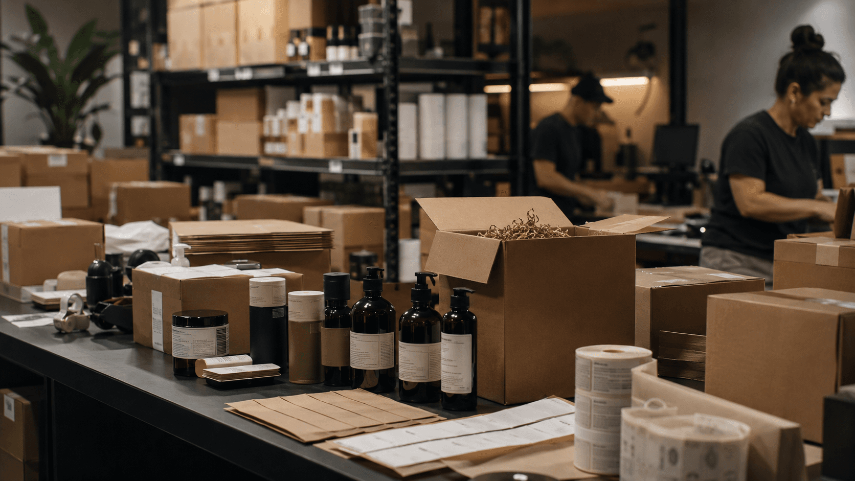 Commerce operations, storefront and fulfilment systems in action