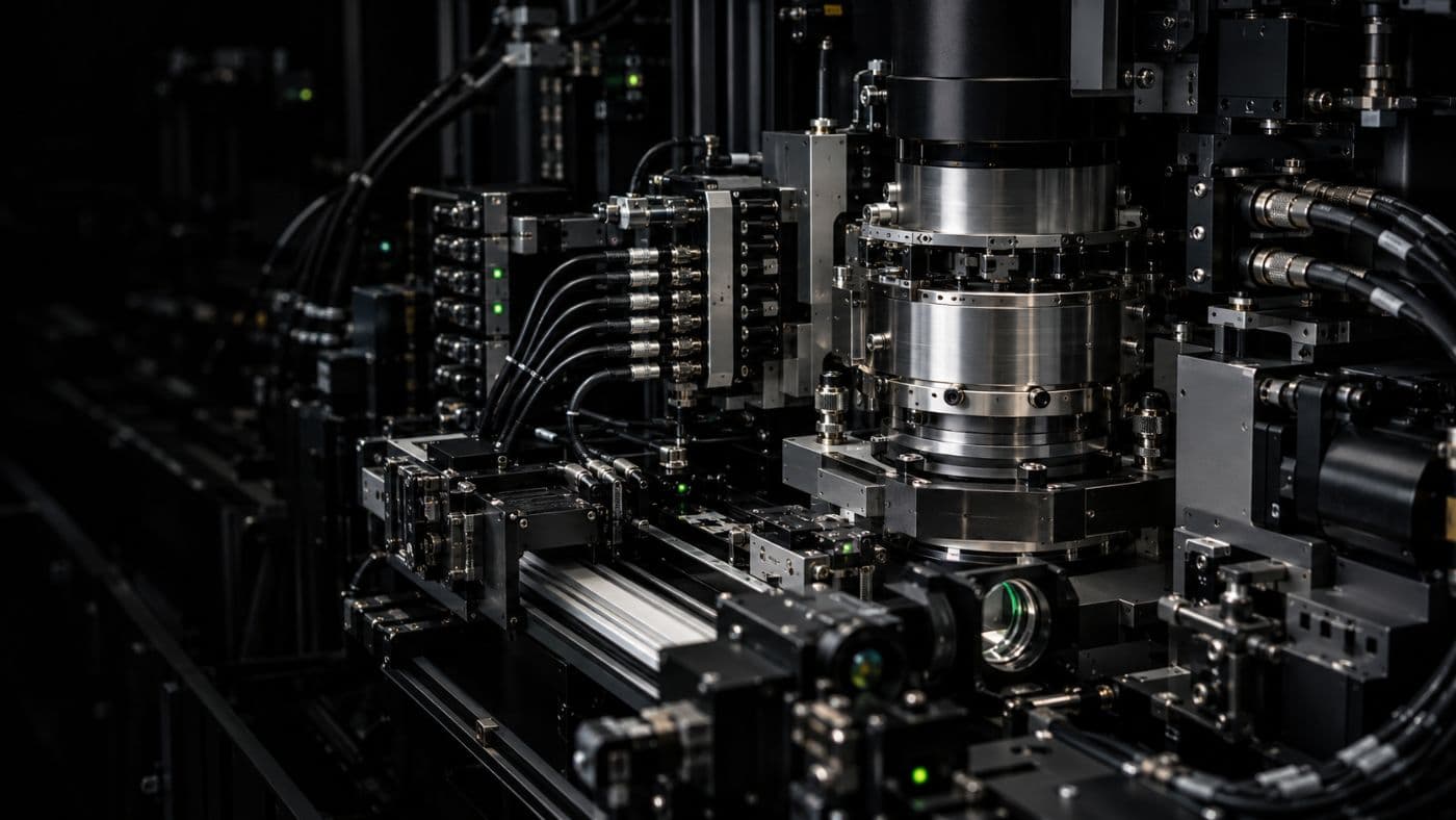 Macro photography of interconnected system infrastructure